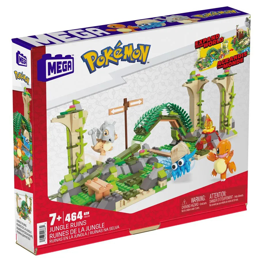 MEGA™ Pokemon Jungle Ruins Building Block Set, 464 pcs - Baker's