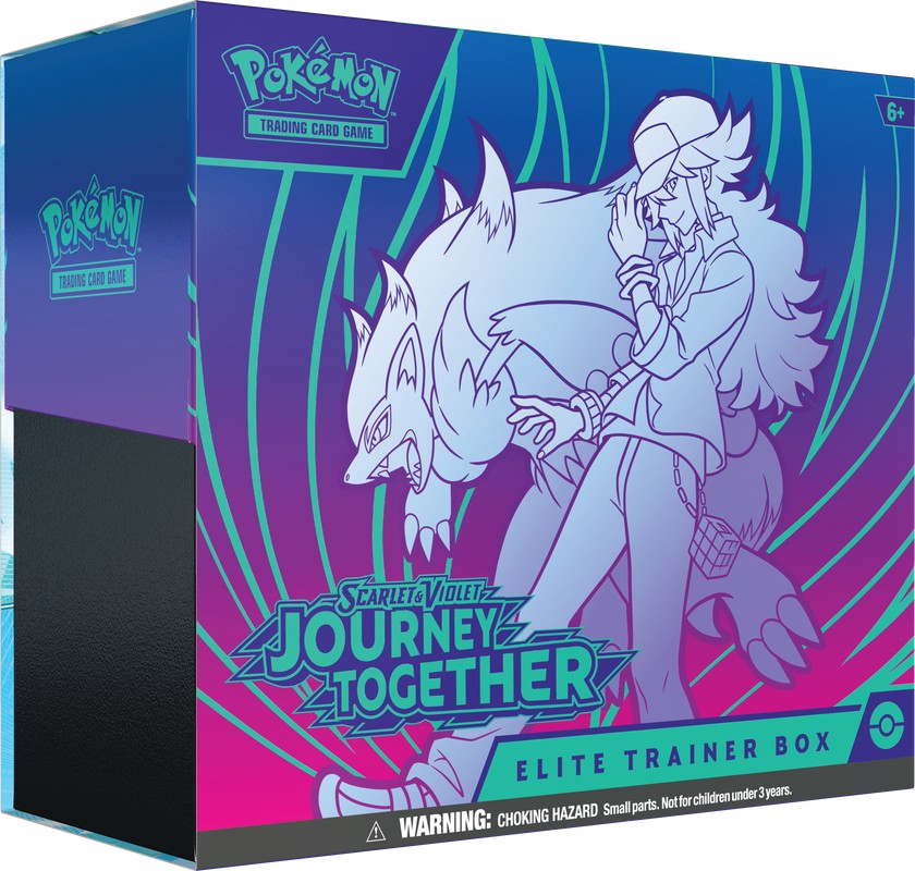 Pokemon TCG: Scarlet & Violet 9 - Journey Together Elite Trainer Box (ETB) - Pre-Order Release 03/28/2025