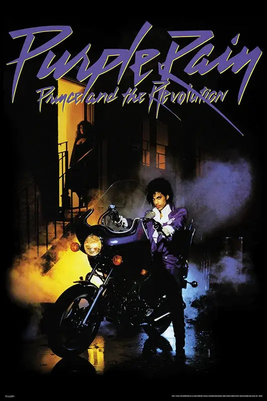 Prince – Purple Rain Wall Decor Art Print Poster 24" x 36"