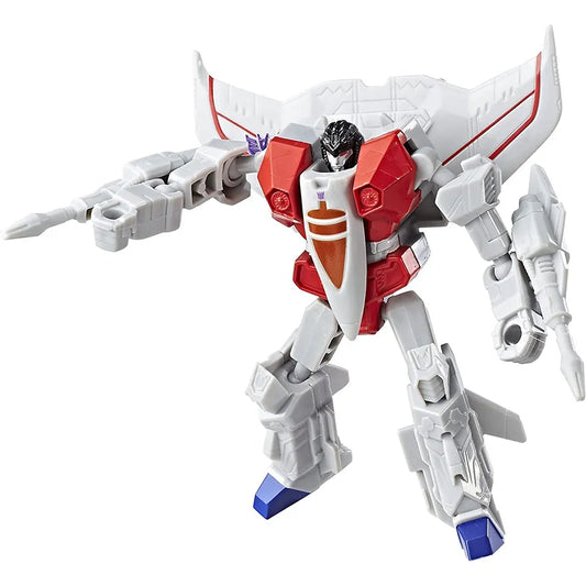 Transformers Authentics Bravo Series 4.5 Inch Action Figures: Decepticon Starscream Posing