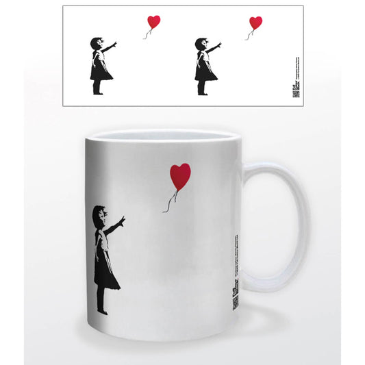 Balloon Girl 11 oz Ceramic Mug with Giftbox 