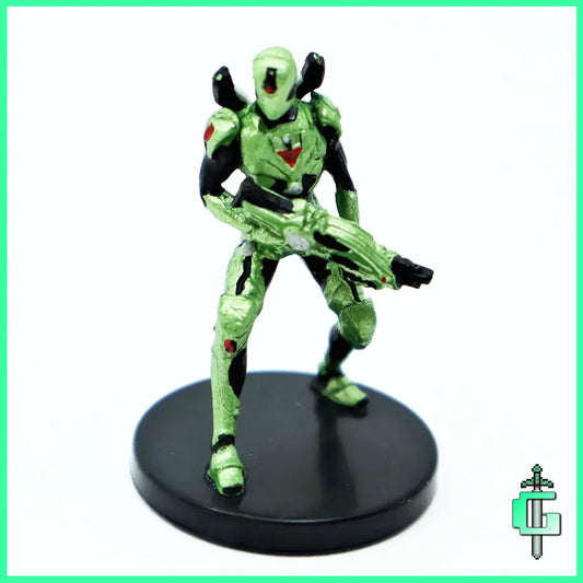 Starfinders Galactic Villians Set of Hand Painted Miniatures, Figure #1 Aeon Guard