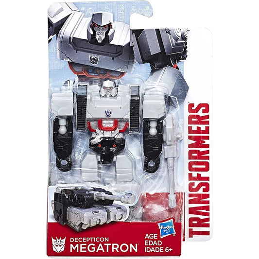 Transformers Authentics Bravo Series 4.5 Inch Action Figures: Decepticon Megatron in Blister Pack with Backing